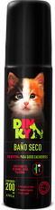 Baño seco para gato cachorro Dinky